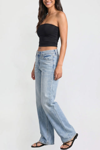 Women's Luxe Britney Wide Leg Jeans