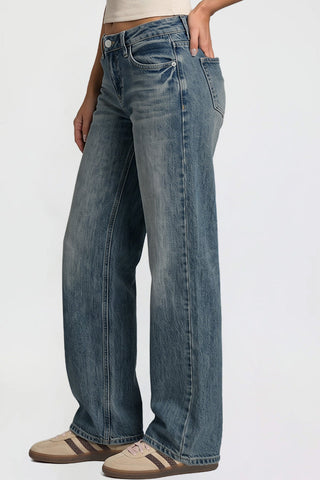 Women's Luxe Britney Wide Leg Jeans