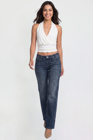 Women's Luxe Britney Wide Leg Jeans