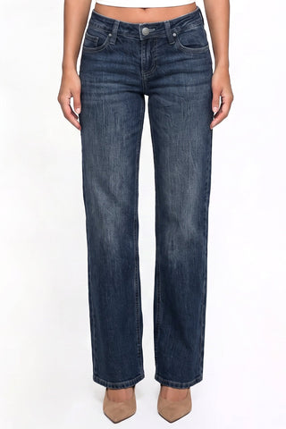 Women's Luxe Britney Wide Leg Jeans