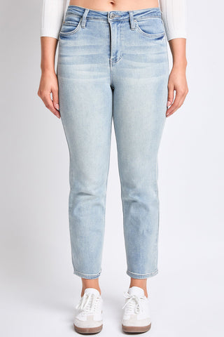 Women's High Rise Vintage Stretch Straight  Jeans