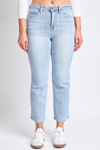 Women's Luxe High Rise Vintage Stretch Straight Jeans