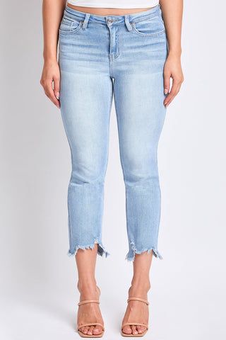 Pants Women's Luxe High Rise Cropped Kick Flare