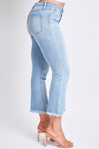Pants Women's Luxe High Rise Cropped Kick Flare