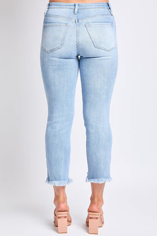 Pants Women's Luxe High Rise Cropped Kick Flare