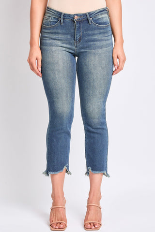 Pants Women's Luxe High Rise Cropped Kick Flare