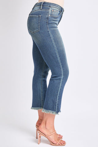 Pants Women's Luxe High Rise Cropped Kick Flare
