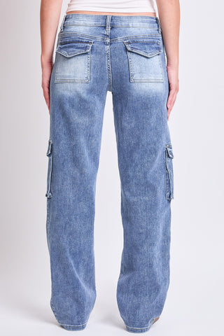 Pants Women's High Rise Skater Cargo Jeans