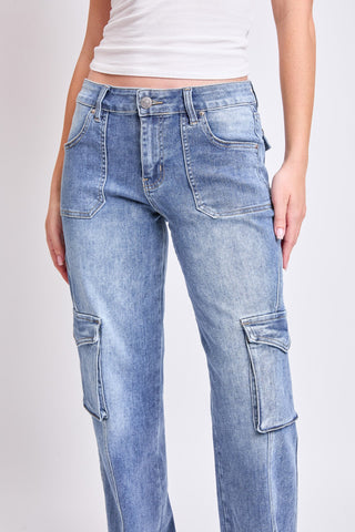 Pants Women's High Rise Skater Cargo Jeans