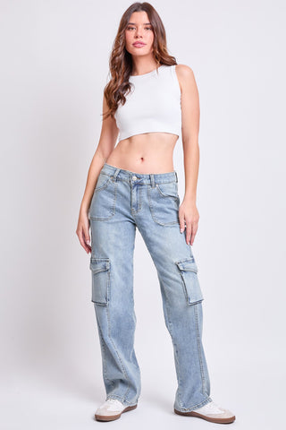 Pants Women's High Rise Skater Cargo Jeans