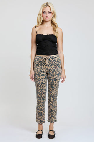 Women's High Rise Pull On Straight Jogger