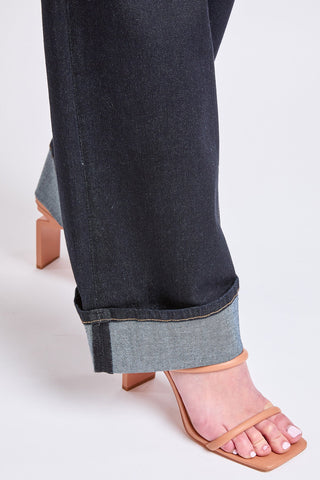 Pants Women's Britney Low Rise Wide Leg Cuff Jeans