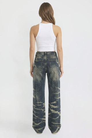 Women's Wide Leg Essential Baggy Jeans