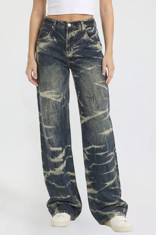 Women's Wide Leg Essential Baggy Jeans
