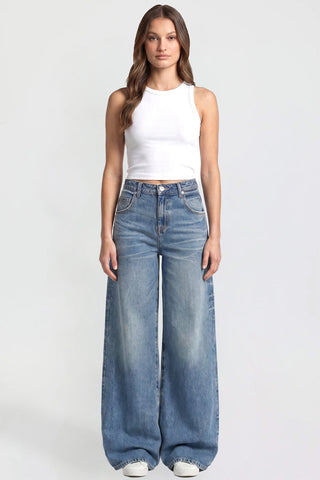 Women's Baggy Wide Leg Jeans