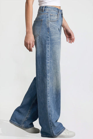 Women's Baggy Wide Leg Jeans