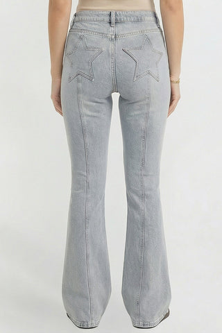 Women's Jessie Bootcut Star Patch Jeans