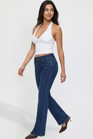 Women's Jessie Mid Rise Bootcut Jeans