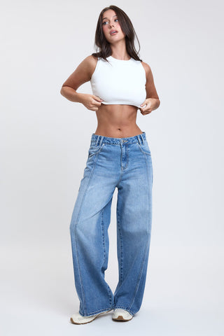 Women's Relaxed Extra Baggy Wide Leg Jeans