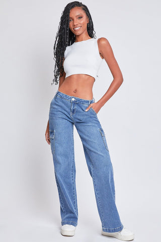 Women's Straight Cargo Skater Jeans