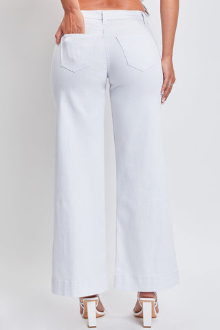 Women's Low Rise Wide Leg Jeans