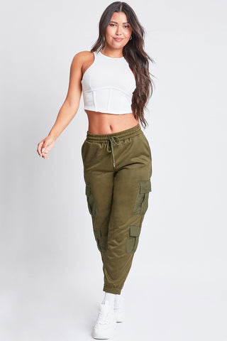 Women's Joggers with Nylon Pockets -FG