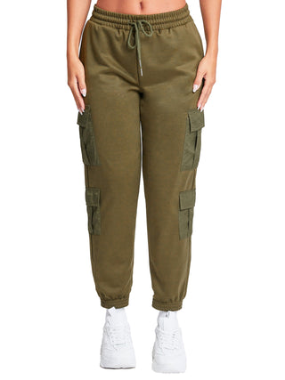 Women's Joggers with Nylon Pockets -FG