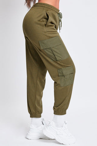 Women's Joggers with Nylon Pockets -FG