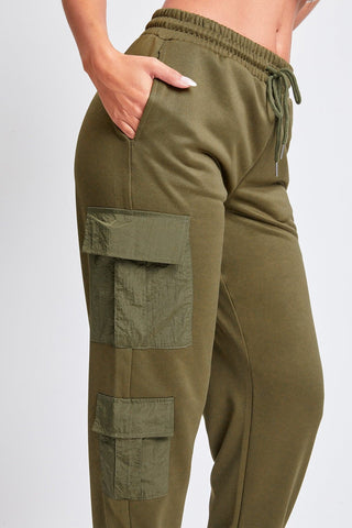 Women's Joggers with Nylon Pockets -FG