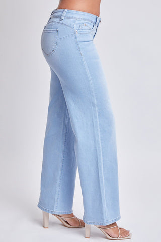 Women’s WannaBettaButt Low Rise Wide Leg Jeans