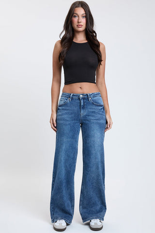 Women's Luxe Bella Wide Leg Jeans