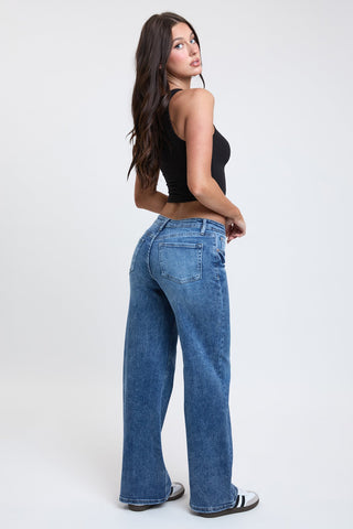 Women's Luxe Bella Wide Leg Jeans