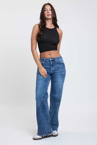 Women's Luxe Bella Wide Leg Jeans
