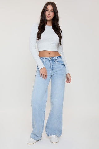 Women's Luxe Bella Wide Leg Jeans