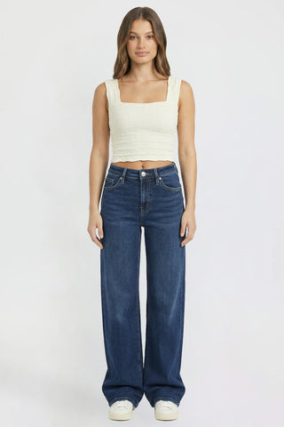 Women's Luxe Bella Wide Leg Jeans