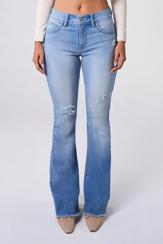 Pants Women's Luxe High Rise WannaBettaButt Flare Jeans