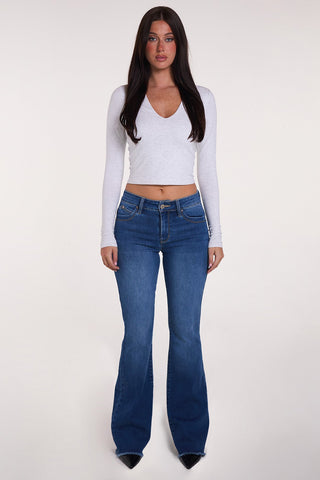 Pants Women's Luxe High Rise WannaBettaButt Flare Jeans