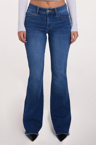 Pants Women's Luxe High Rise WannaBettaButt Flare Jeans