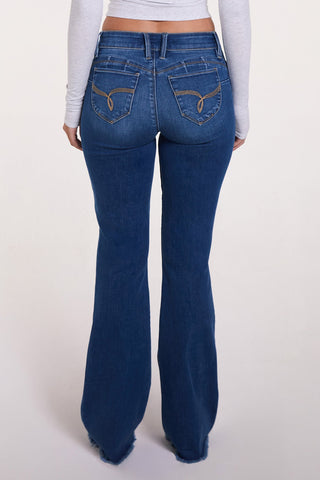 Pants Women's Luxe High Rise WannaBettaButt Flare Jeans