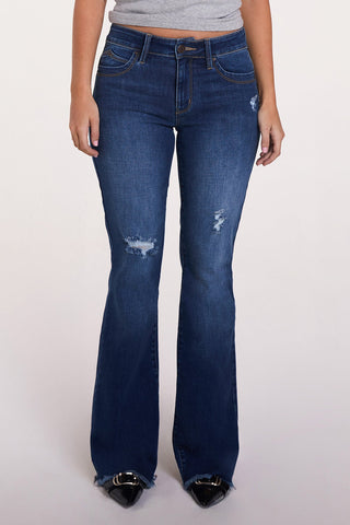 Pants Women's Luxe High Rise WannaBettaButt Flare Jeans