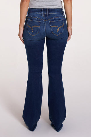 Pants Women's Luxe High Rise WannaBettaButt Flare Jeans