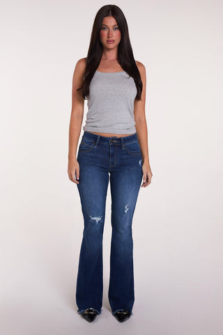Pants Women's Luxe High Rise WannaBettaButt Flare Jeans