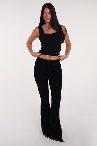 Pants Women's Luxe High Rise WannaBettaButt Flare Jeans