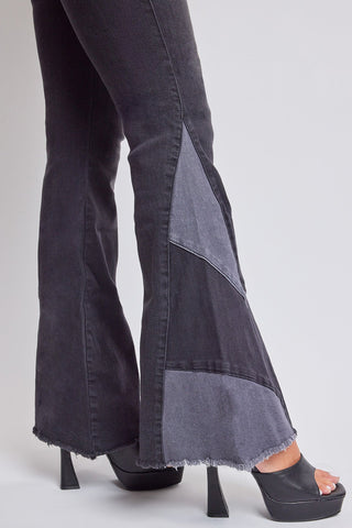 Pants Women's Sustainable Block Panel Flare Jeans