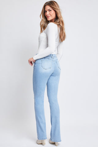Women's WannaBettaButt Mid Rise Bootcut Jeans