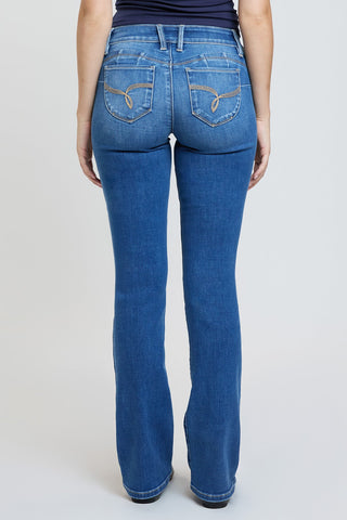 Pants Women's Luxe Mid Rise WannaBettaButt Bootcut Jeans