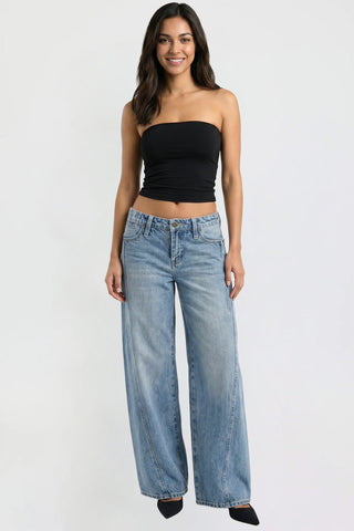 Women's Joey Seamed Ultra Wide Leg Jeans
