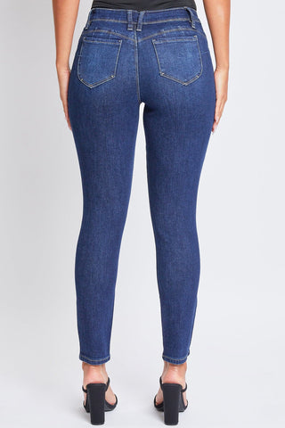 Women's Sustainable WannaBettaButt Skinny Distressed Jeans