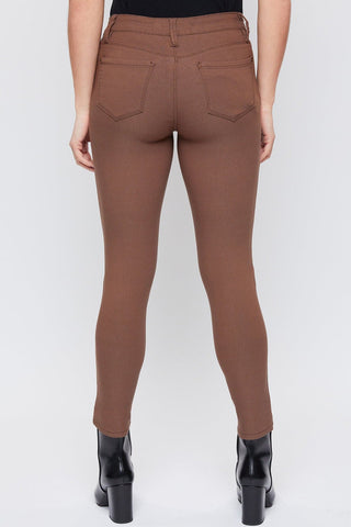 Women's Petite Comfort Stretch Pants, Walnut