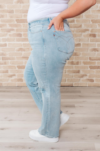 Denim Parker High Rise 90's Straight Jeans